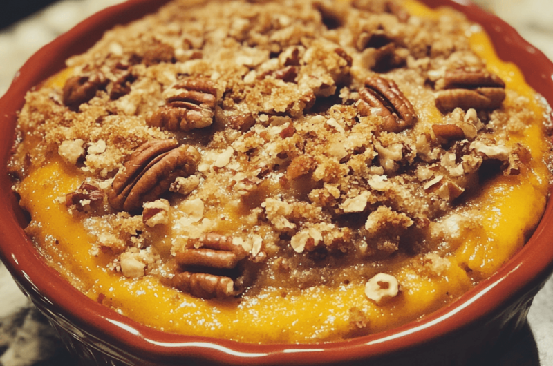 Easy Pumpkin Pecan Cobbler: A Perfect Fall Dessert