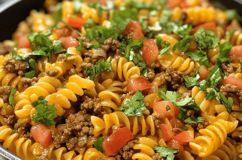 Overnight Taco Pasta Recipe: The Ultimate Make-Ahead Dinner