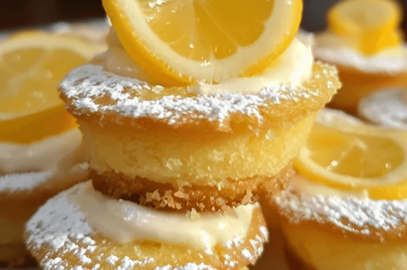 How to Make Delicious Lemon Bar Cookie Cups: A Zesty Dessert