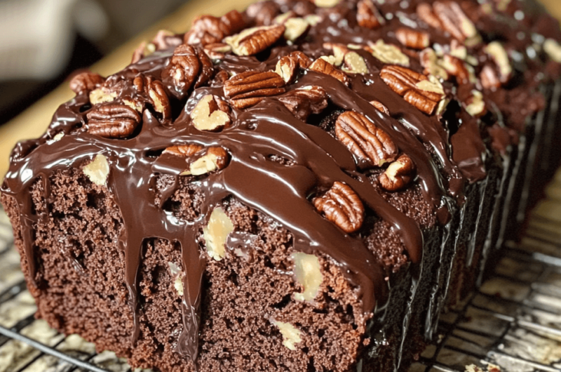 Luscious Chocolate Pecan Loaf: The Ultimate Dessert for Chocolate Lovers