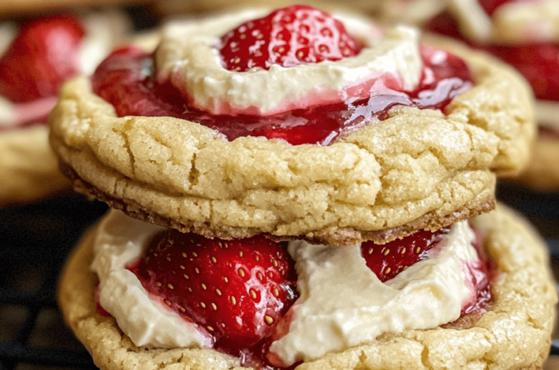 Irresistible Strawberry Cheesecake Cookies: A Delicious Dessert You’ll Love