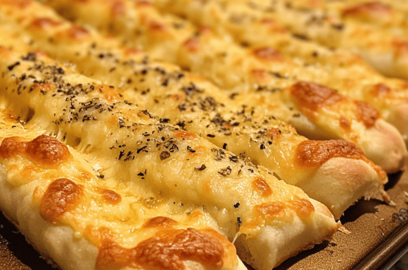 How to Make Irresistible Homemade Cheesy Garlic Breadsticks