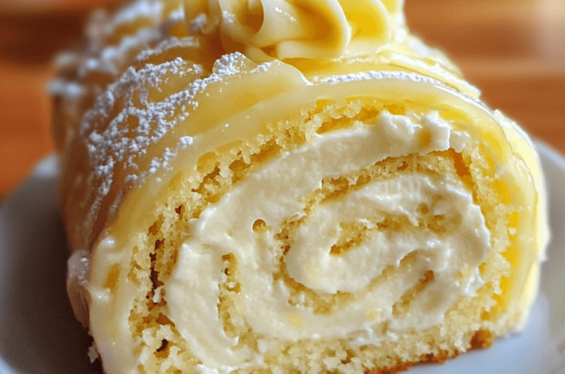 How to Make the Perfect Velvet Lemon Cream Roll Cake