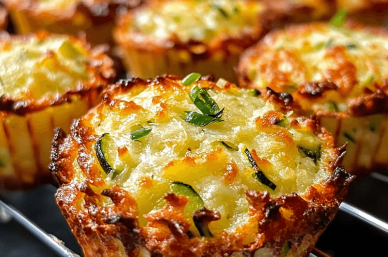 How to Make Delicious Parmesan Zucchini Potato Muffins