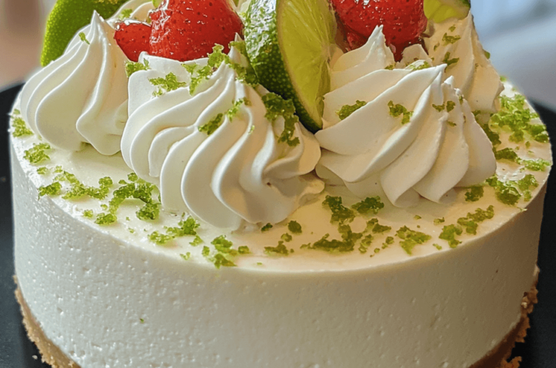 Light and Creamy Refreshing Lime Mousse Cheesecake You’ll Love