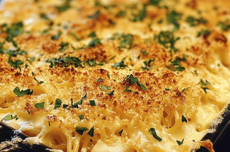 How to Make Baked Cream Cheese Spaghetti Casserole in Easy Steps