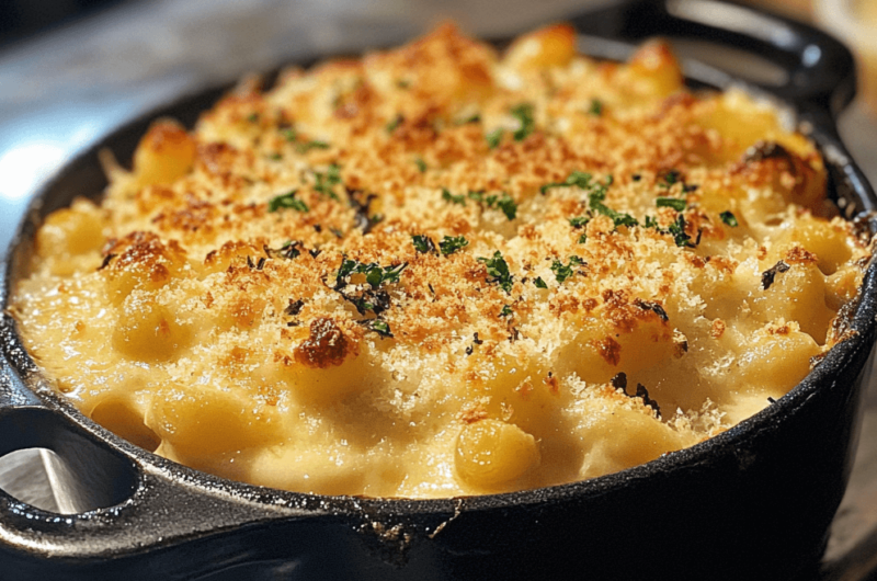 Homemade Good Old Fashion Mac and Cheese for Family Dinners