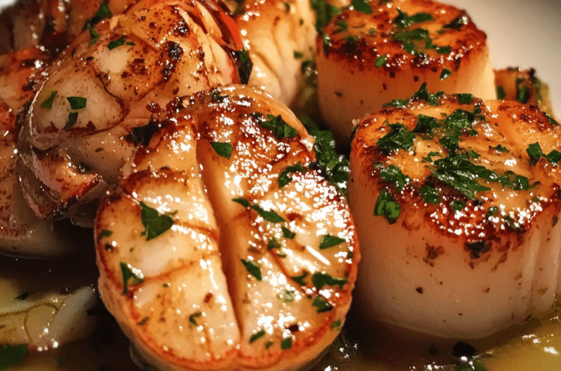 Gourmet Garlic Butter Lobster and Scallops Recipe You’ll Love