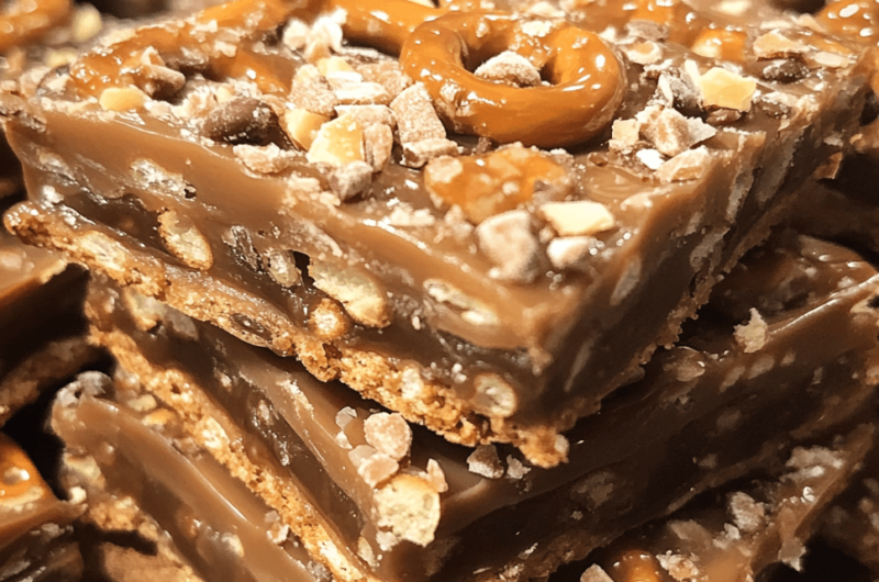 Caramel Pretzel Crack Bars: A Sweet and Salty Treat You’ll Love