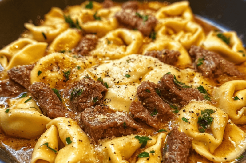 Cheesesteak Tortellini in Provolone Sauce: The Ultimate Comfort Food