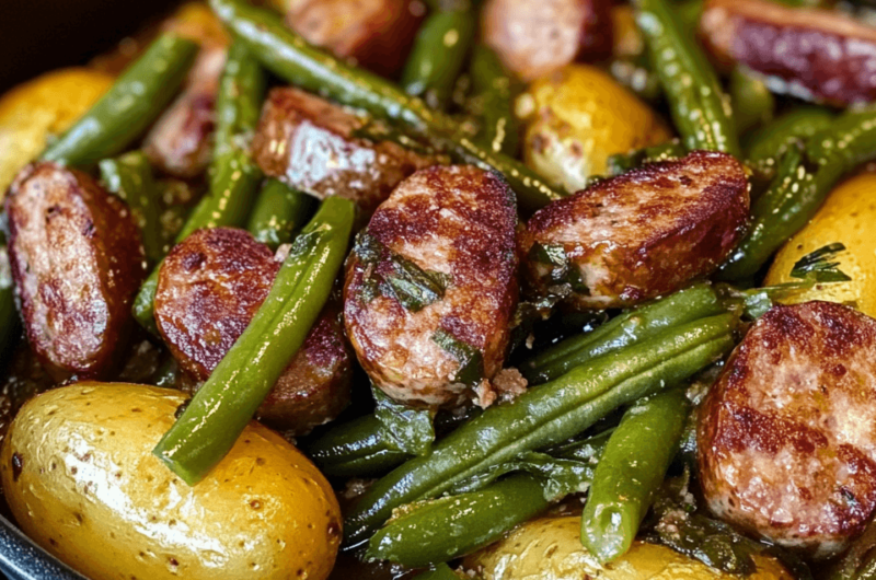 Easy Hearty Sausage, Green Beans, and Potatoes Recipe for Busy Weeknights