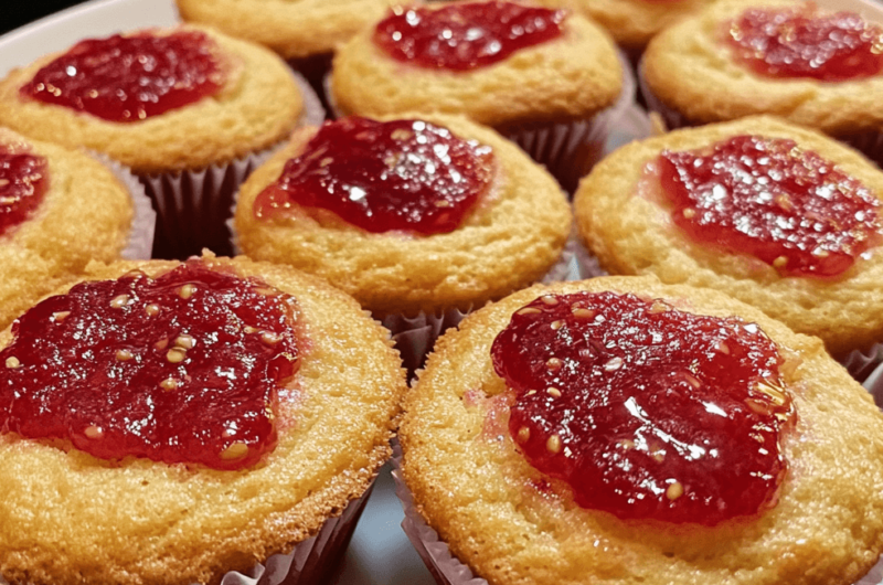 Strawberry Jam-Filled Muffins: Quick and Easy to Make for a Delicious Treat