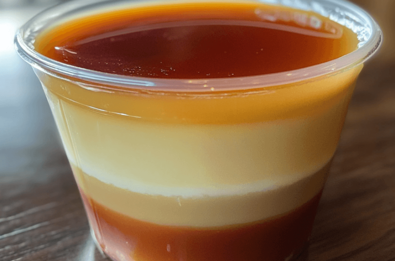 Flan in Plastic Cup: A Simple and Elegant Dessert Idea