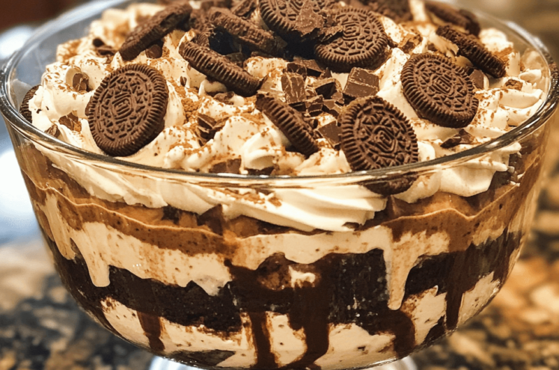 Chocolate Oreo Cheesecake Brownie Trifle: The Ultimate Dessert for Chocoholics