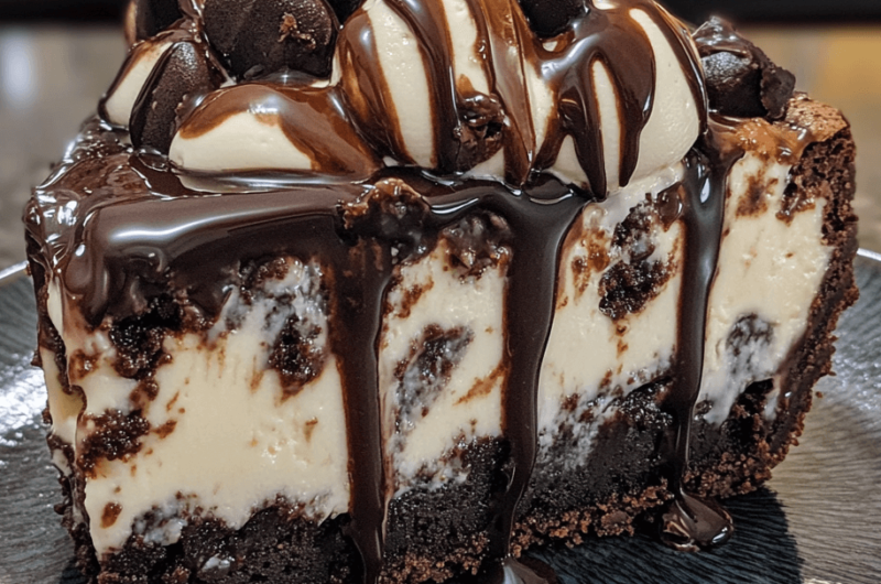 How to Make Hot Fudge Sundae Brownie Cheesecake: A Decadent Dessert Delight