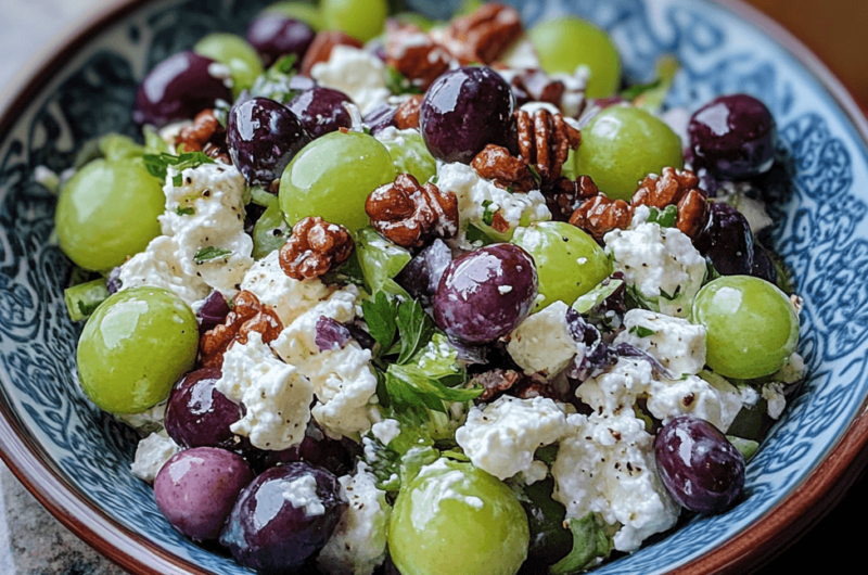 Easy and Creamy Grape Salad Recipe: A Refreshing Classic