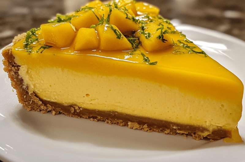 Mango Lime Cheesecake: The Ultimate Creamy and Citrusy Delight