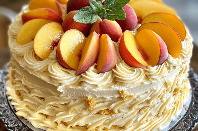 Irresistible Summer Peach Cake: Your New Favorite Dessert