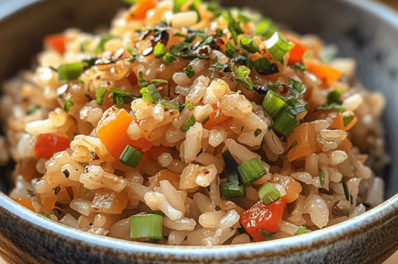 Easy Rice with Vegetables: A Simple and Tasty Meal