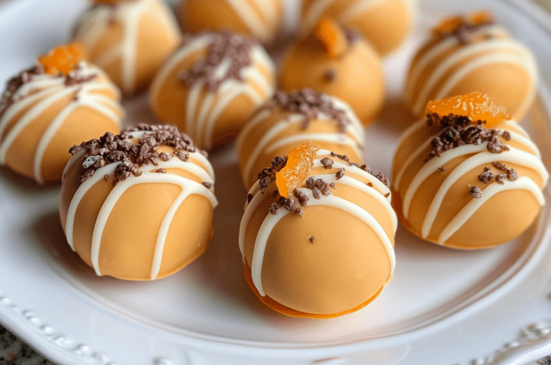 How to Make Orange Creamsicle Truffles