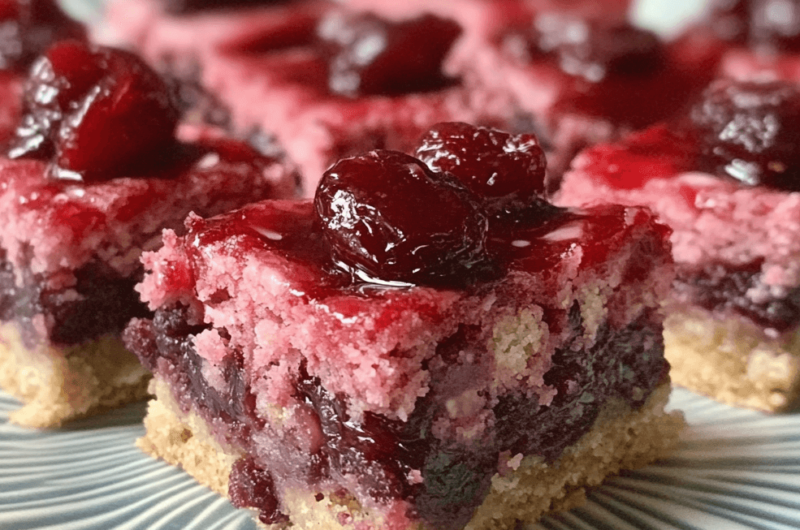 Cherry Mash Bars: A Sweet and Nostalgic Dessert You’ll Love