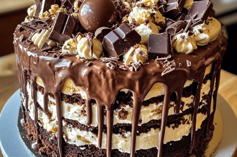 The Best Epic Chocolate Overload Explosion Cake You’ll Ever Bake