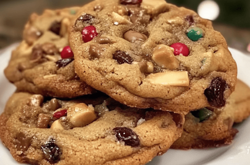 Decadent Chewy Fruitcake Cookies: A Holiday Treat You’ll Love