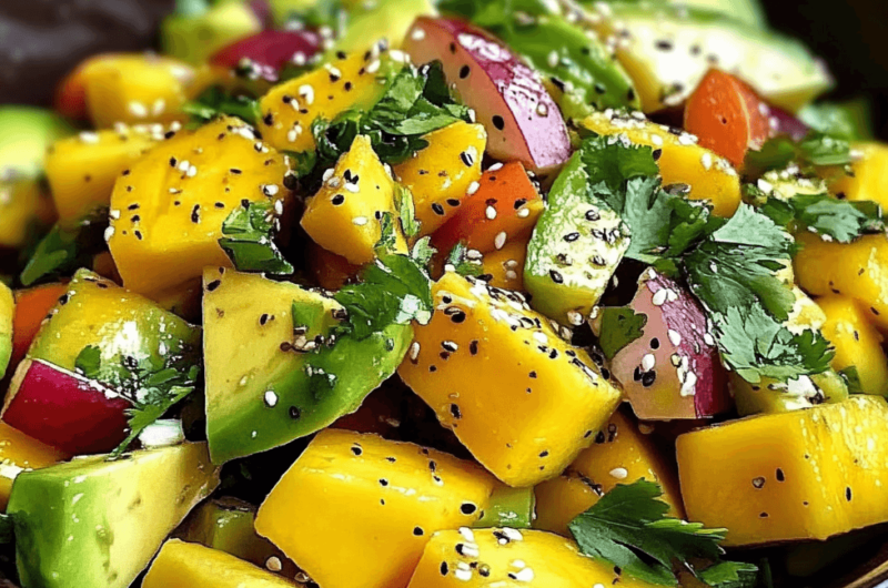 Easy Avocado Mango Salad Recipe for a Light and Flavorful Meal