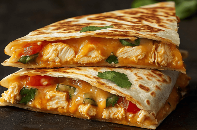 How to Make a Taco Bell Chicken Quesadilla Copycat