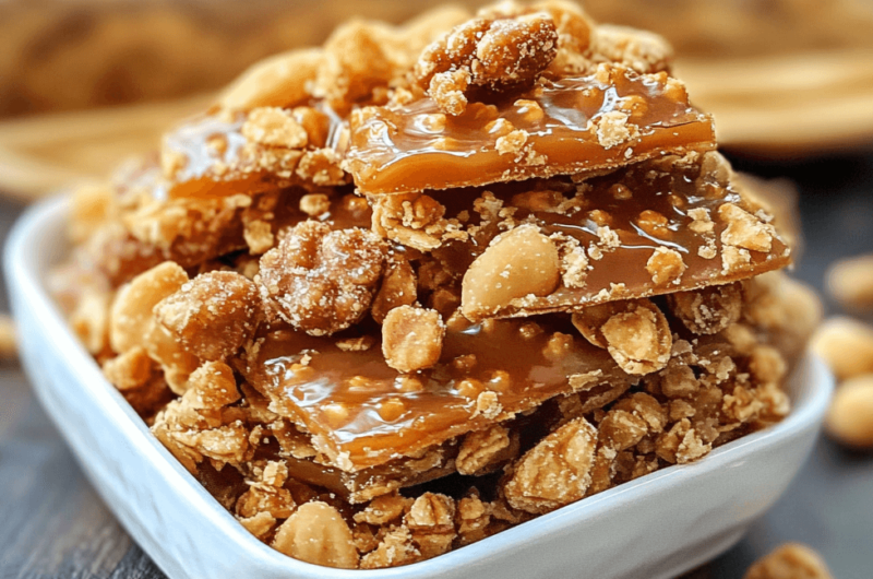 Praline Crunch: A Sweet and Crunchy Dessert Topping You’ll Love