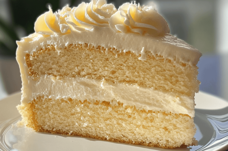 The Best Vanilla Pastry Cake You’ll Ever Bake