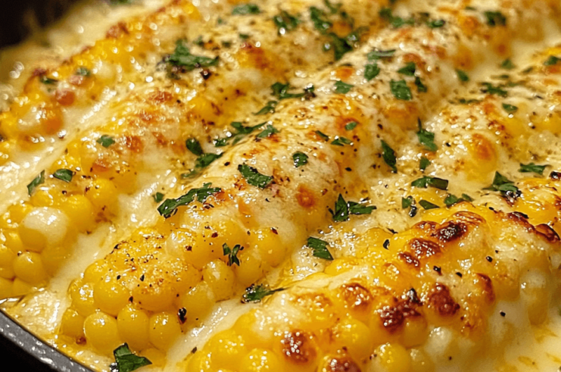 How to Make Cheesy Garlic Butter Corn on the Cob in Minutes