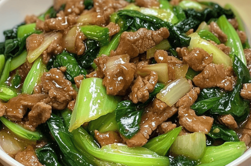 The Best Bok Choy Stir-Fried Beef Dish You’ll Ever Try