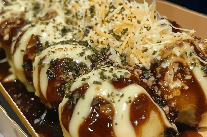 Takoyaki with Cheese Supremacy: Your New Favorite Snack or Appetizer