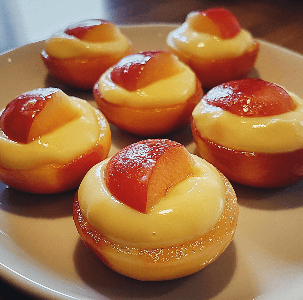 Mascarpone Apples Fondant with caramelized apples, creamy mascarpone layers, and a caramel drizzle, garnished with cinnamon and served in a elegant dish.